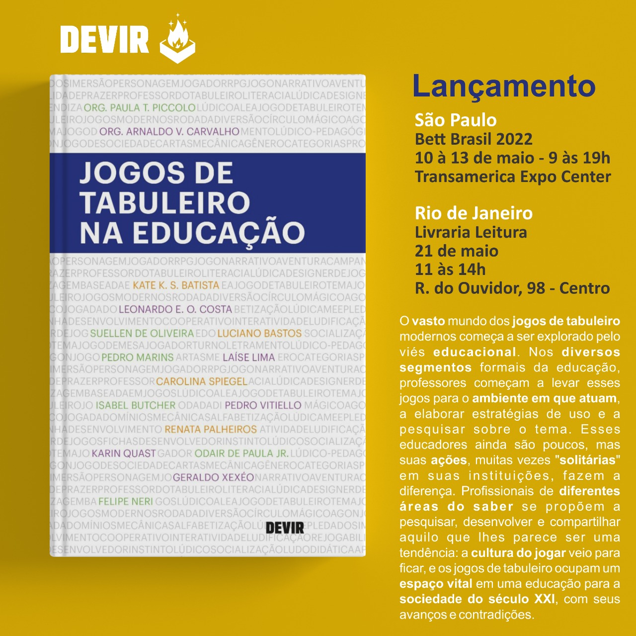 Secretaria Municipal de Educação lança coleção de livros sobre jogos de  tabuleiro